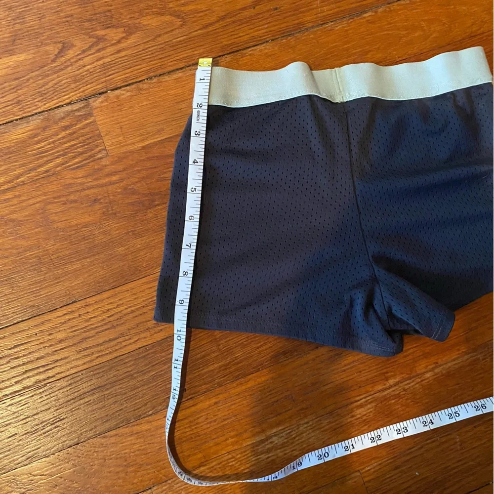 Old Navy Dark Blue Athletic Shorts with Light Gray Waistband - Picture 7 of 7